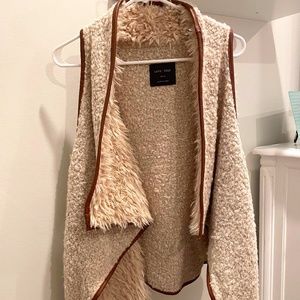 Fur-lined Wool Vest!